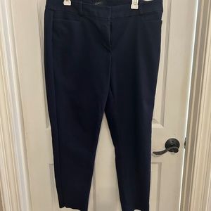 Loft- curvy skinny ankle- navy